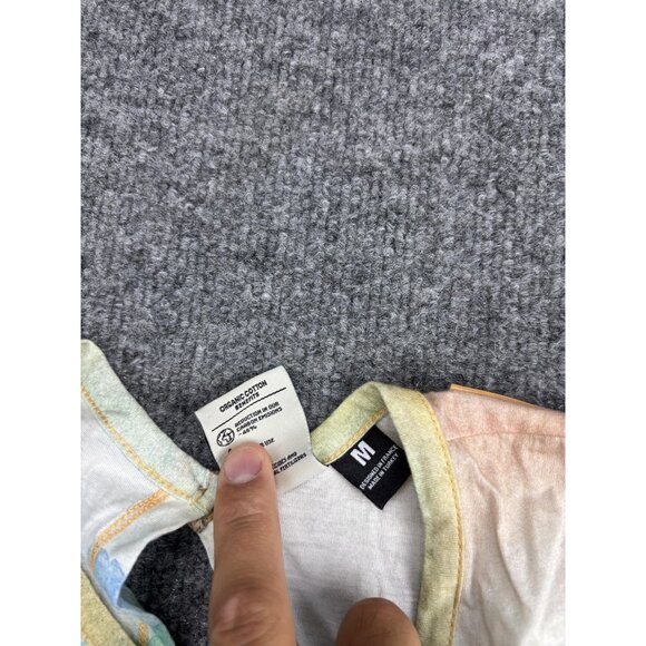 Picture Organic Romper Womens Medium Rainbow Ombre Sleeveless Drawstring Keyhole - Picture 7 of 8